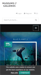 Mobile Screenshot of museumsgalleries.co.uk